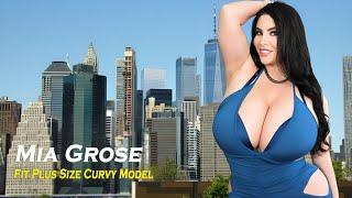 Mia Grose  American Plus Size Model | Curvy Model | Bio Fact And Biography