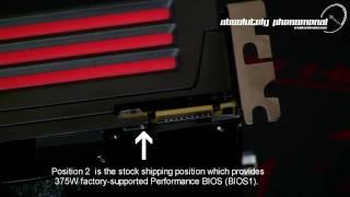 AMD HD6990, Dual Bios Performance comparison