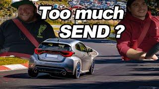 Driving the new MK2 GR Yaris on the Nürburgring Nordschleife