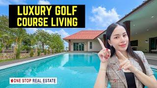 LIVE in this Luxurious Golf Course Villa at Pattaya Phoenix Gold! | Thailand Homes and Real Estate