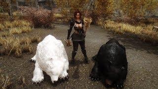 Skyrim Mod Review - Better Bears and Rustic Weapons Pack