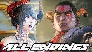 Tekken 7: Fated Retribution - All Characters Intros & Endings @ 1080p (60ᶠᵖˢ) HD 