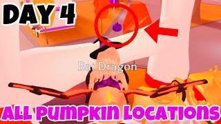 (DAY 4) ALL PURPLE PUMPKIN LOCATIONS IS ADOPT ME!