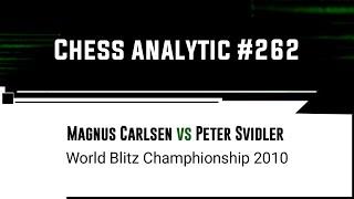 Magnus Carlsen vs Peter Svidler • World Blitz Champhionship, 2010