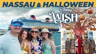 Halloween on the High Seas on the Disney Wish | Port Adventure in Nassau - Disney Wish Cruise Day 2