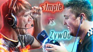 S1MPLE vs ZYWOO! БОЙ ГОДА!