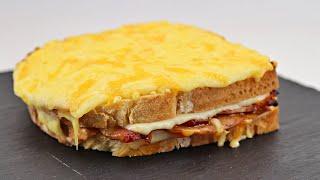 Sándwich croqué monsieur con el relleno tuneado una #receta de #javierromero para #cocinafamiliar