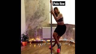 Pole exotic improvisation//#shorts