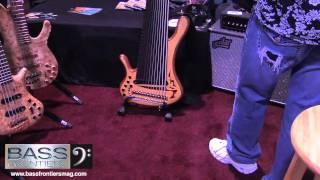 The Yves Carbonne bass by Jerzy Drozd at NAMM 2011