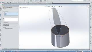 Solidworks твёрдое тело через поверхности