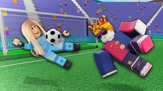 I 1v1'd PRO GIRLS in Touch Football! (Roblox)