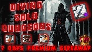 Diving Solo Dungeons | Giveaway | Albion Online #pvp #pve #albiononline #mmorpg