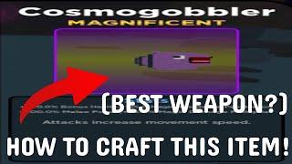 HOW TO CRAFT THE COSMOGOBBLER in Shadovis RPG (BEST WEAPON?)