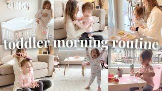 REALISTIC MORNING ROUTINE OF A 2 YEAR OLD | Toddler Morning Routine 2022