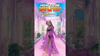 DRESS TO IMPRESS HOW TO BE FASHION GODDESS WITH ONE CLICK #roblox #dresstoimpress #dti