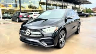 Quick Look: 2025 Mercedes GLA in Obsidian Black + Bahia Brown Interior! #gla