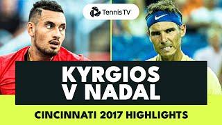 When Nick Kyrgios Went All-Out Attack vs Rafael Nadal  | Cincinnati 2017 Extended Highlights