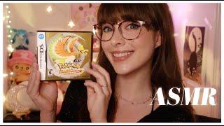 ASMR  Pokemon Heart Gold Gaming Session!  Gym Challenge #7 & Safari Zone Pokemon Catching Spree!