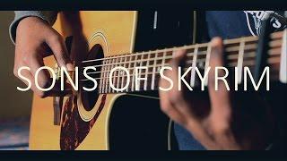 The Elder Scrolls V: Skyrim Main Theme Acoustic Guitar(Sons of Skyrim)