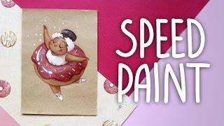 SPEEDPAINT | Балерина в пончике