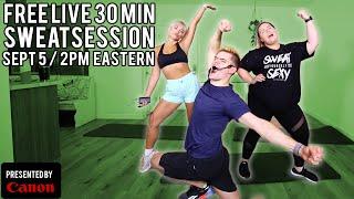 FREE 30 Minute Sweat Session | The Fitness Marshall + Canon