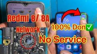 REDMI 8 NETWORK NO SERVICE PROBLEM || REDMI 8/8A NETWORK PROBLEM || NO SERVICE SOLUTION