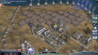 USA Laser - Command & Conquer Generals Zero Hour - 1 vs 7 HARD Gameplay