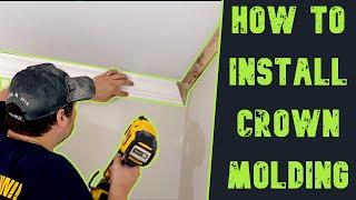 How to Install Wood Crown Molding Like a Pro