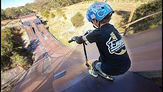 7 YEAR OLD vs BIGGEST RAMP IN AUSTRALIA!