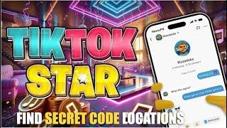 TIKTOK STAR TYCOON MAP FORTNITE CREATIVE - SECRET CODE LOCATIONS