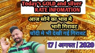 Today's gold and silver information  / shri jewellery House