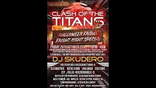 Dj Skudero Mc Lyric B2B Turbo D @ Clash Of The Titans Halloween 26.10.2012