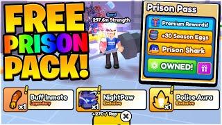 FREE Prison EVENT Premium Pass & Prison pack!? Arm Wrestle Simulator