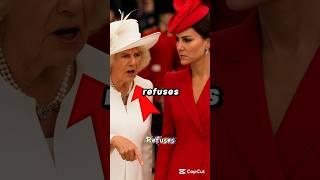 "Catherine Boldly Rejects Queen Camilla’s Strict Request at Trooping the Colour!"#shorts #kate