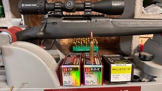 25-06 Remington load development EP4 #coyotes #reloading #handloading #257 #savage #axis #hornady