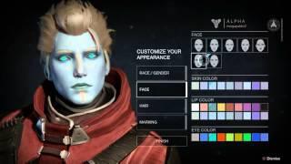 Destiny: Alpha Character Creation