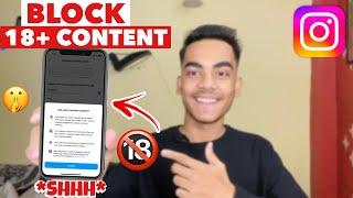 Sensitive Content Control Instagram | How To Block 18+ Content on Instagram