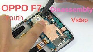 OPPO F7 Youth disassembly || how to disassemble all internal parts of  oppo F7 Youth