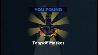 How to get TEAPOT marker in FIND THE MARKERS Roblox - CODE [ UPDATED 2024 ]