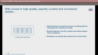 Human-Certified 'omics Data to Power Drug Discovery