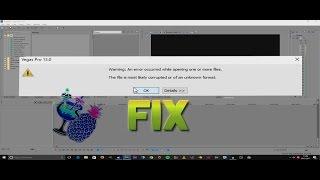 Sony Vegas Pro: MP4/AVI CODEC/ FILE OPENING ERROR FIX [2024 WORKING]