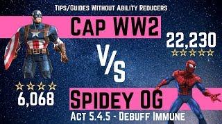 Act 5 4 5   Tips/Guides to fight Debuff Immune Spidey without ability Reducers