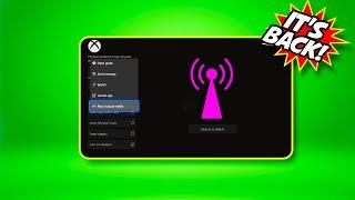 Xbox Software Update brings it back!