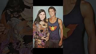 Bruce Lee and this wife