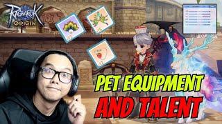 REKOMENDASI !! PET EQUIPMENT & TALENT !!RAGNAROK ORIGIN GLOBAL