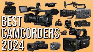 BEST CAMCORDER 2024 - TOP 5 BEST CAMCORDERS OF 2024 - FROM BUDGET TO PRO!