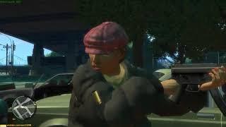 GTA 4 - Riot Mod Test - Everyone against everyone