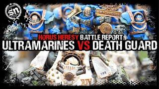 Ultramarines vs Death Guard - Horus Heresy (Battle Report)