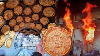 UZBEK HUGE BREAD - "LEGEND PATIR" RECIPE | УЗБЕКСКИЙ ОГРОМНЫЙ ХЛЕБ - РЕЦЕПТ ЛЕГЕНДАРНЫЙ ПАТЫР-AKMAL