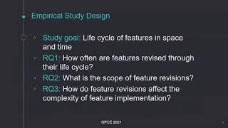 The Life Cycle of Features in Highly-Configurable Software Systems Evolving in Space and Time